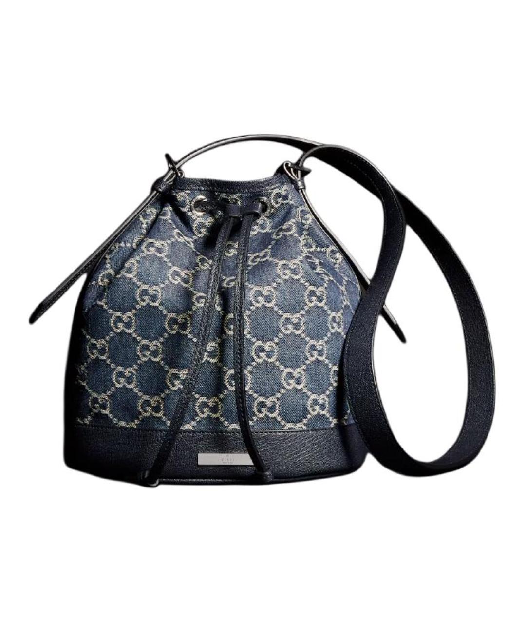 GUCCI Темно-синяя сумка через плечо, фото 1