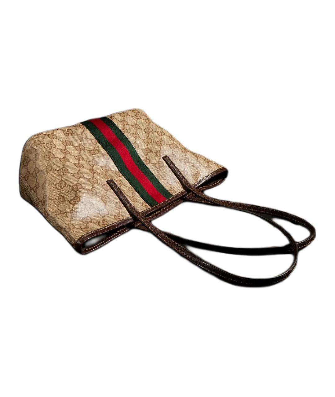 GUCCI Бежевая сумка через плечо, фото 5