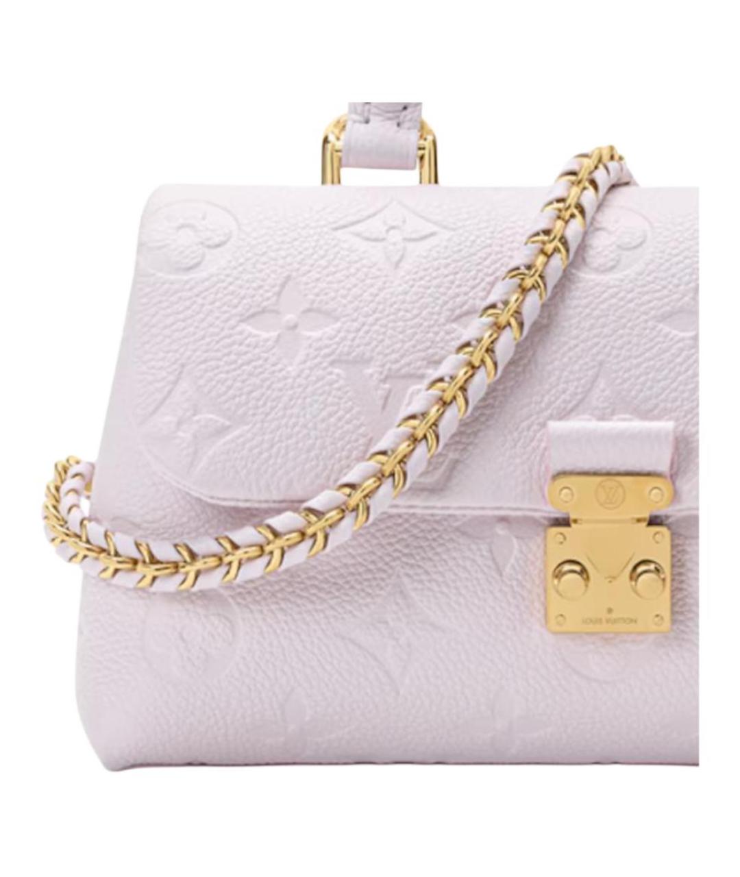 LOUIS VUITTON Белая сумка через плечо, фото 4