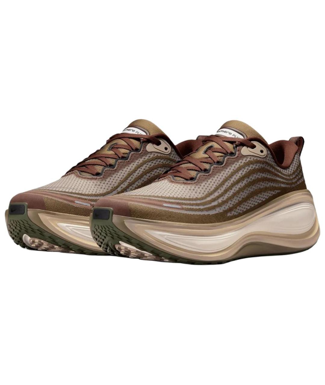 NIKE Коричневые низкие кроссовки / кеды, фото 3