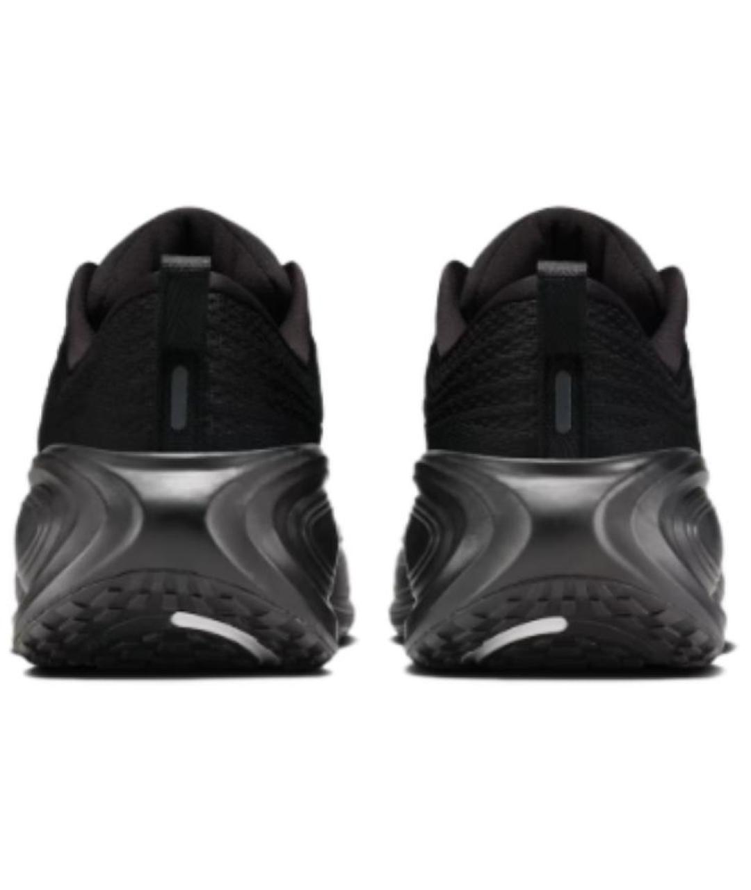 NIKE Черные текстильные низкие кроссовки / кеды, фото 5