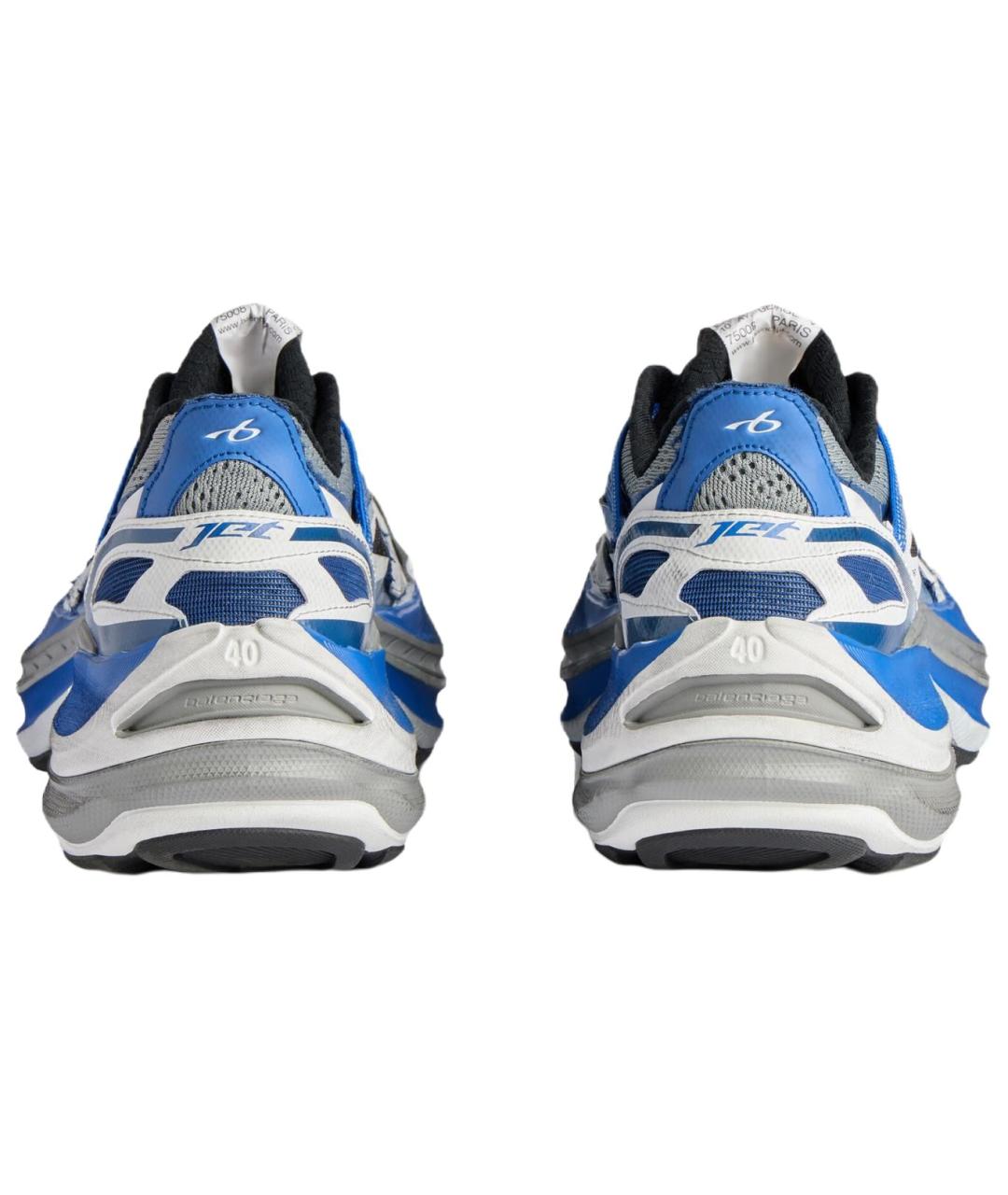 BALENCIAGA Синие низкие кроссовки / кеды, фото 5