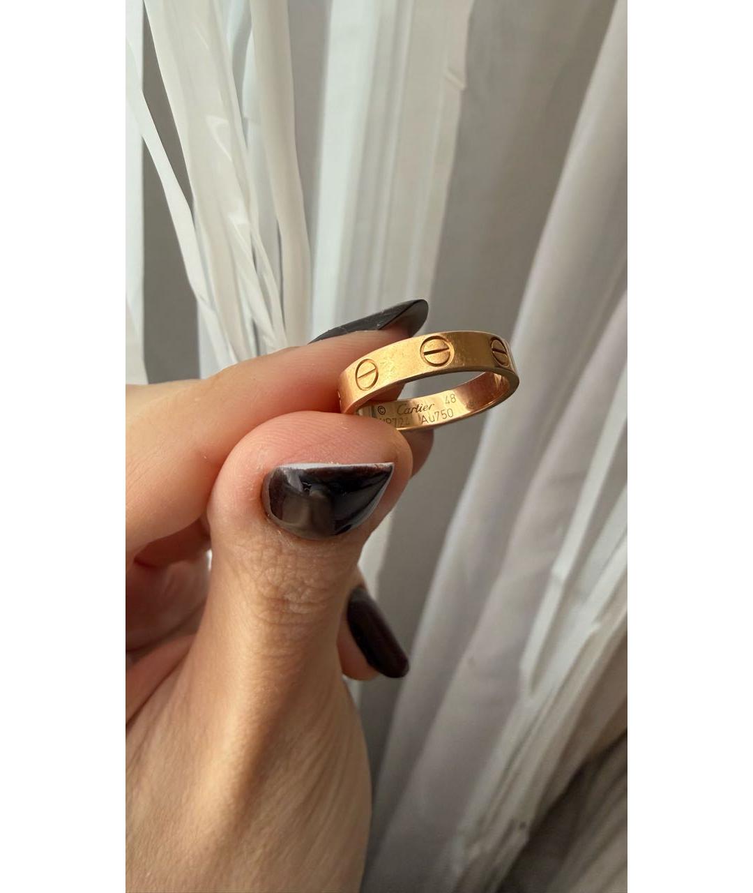 CARTIER Розовое кольцо из розового золота, фото 4