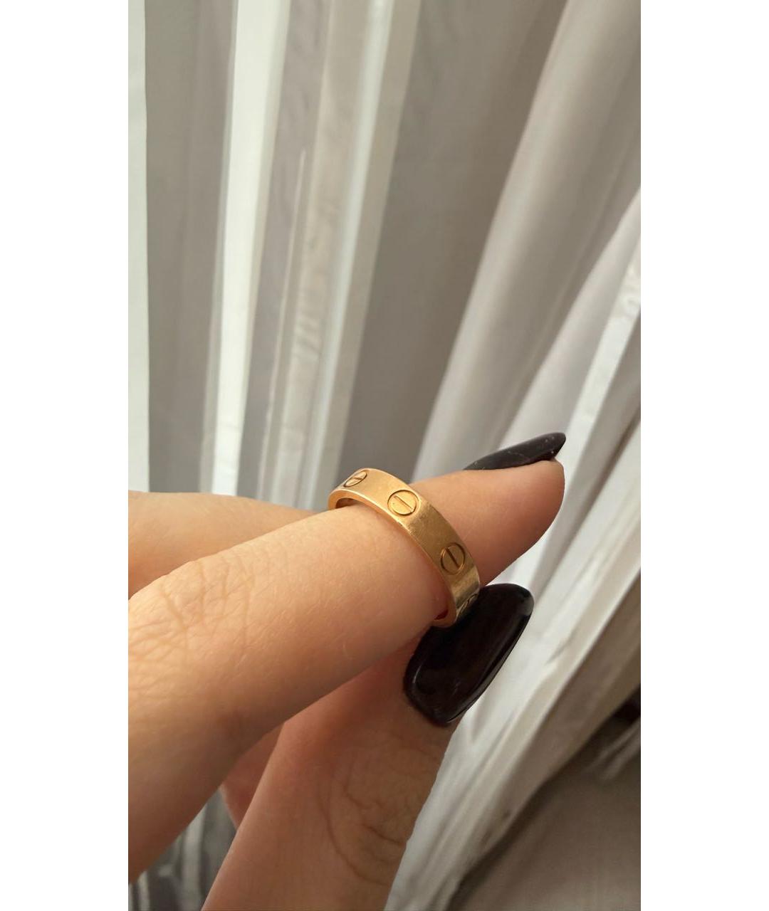 CARTIER Розовое кольцо из розового золота, фото 5