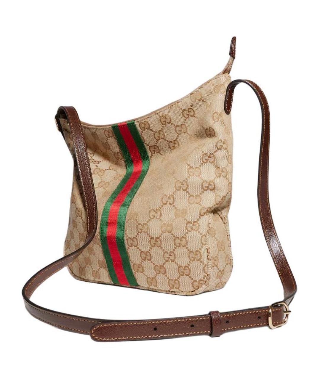 GUCCI Коричневая сумка через плечо, фото 4