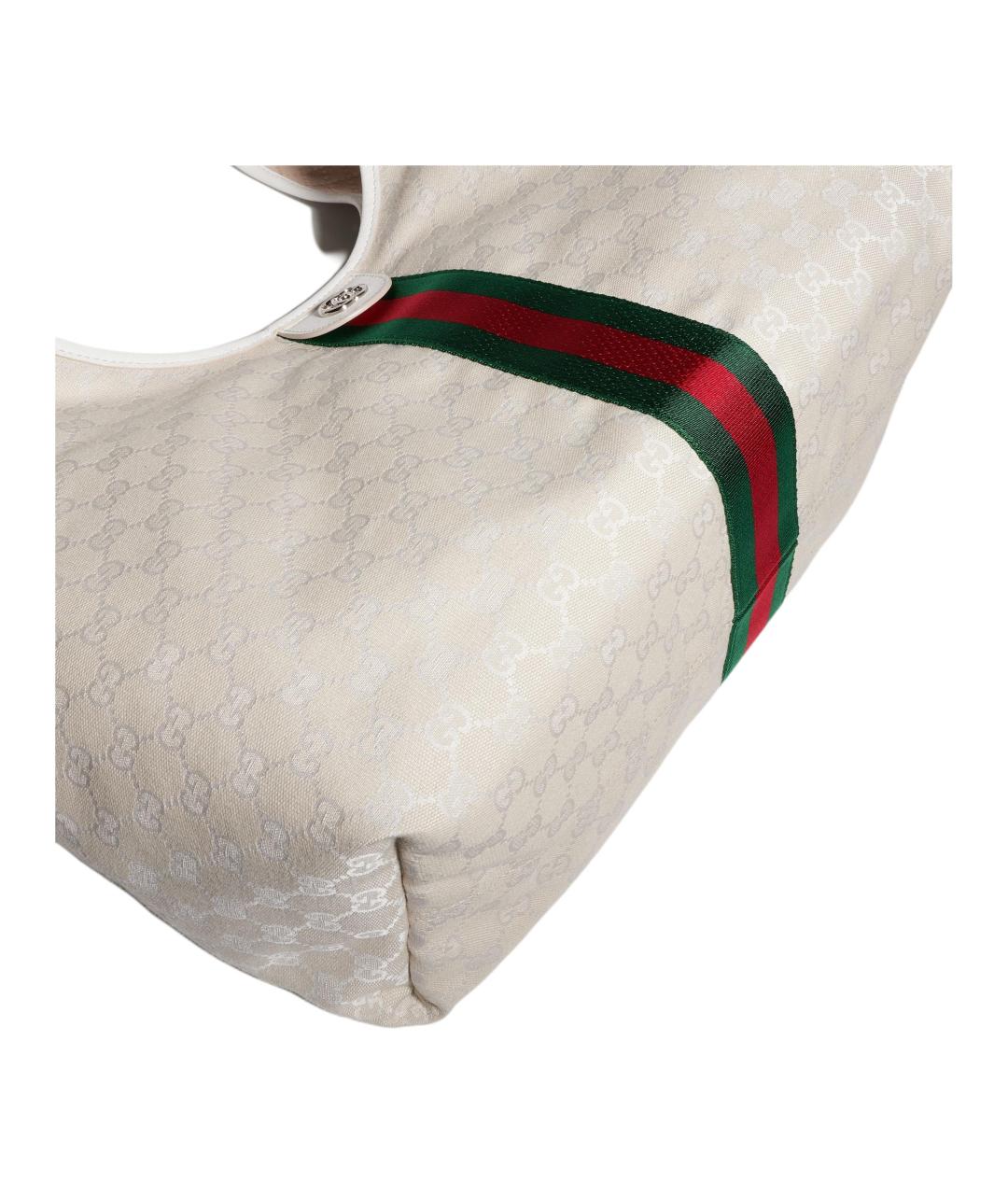 GUCCI Бежевая сумка с короткими ручками, фото 5