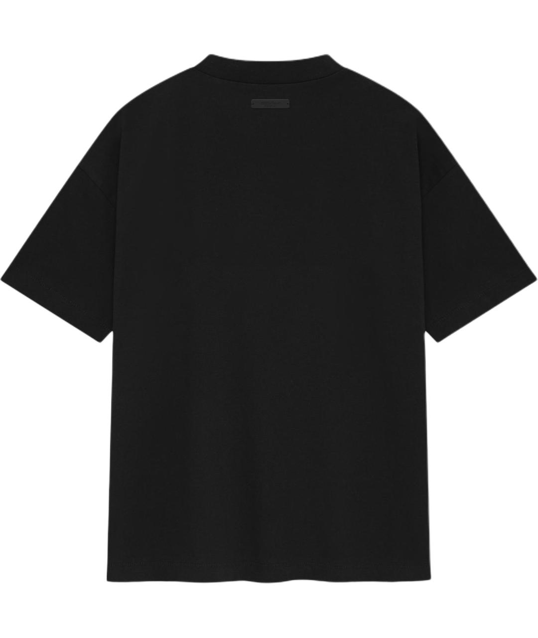 FEAR OF GOD ESSENTIALS Черная футболка, фото 2