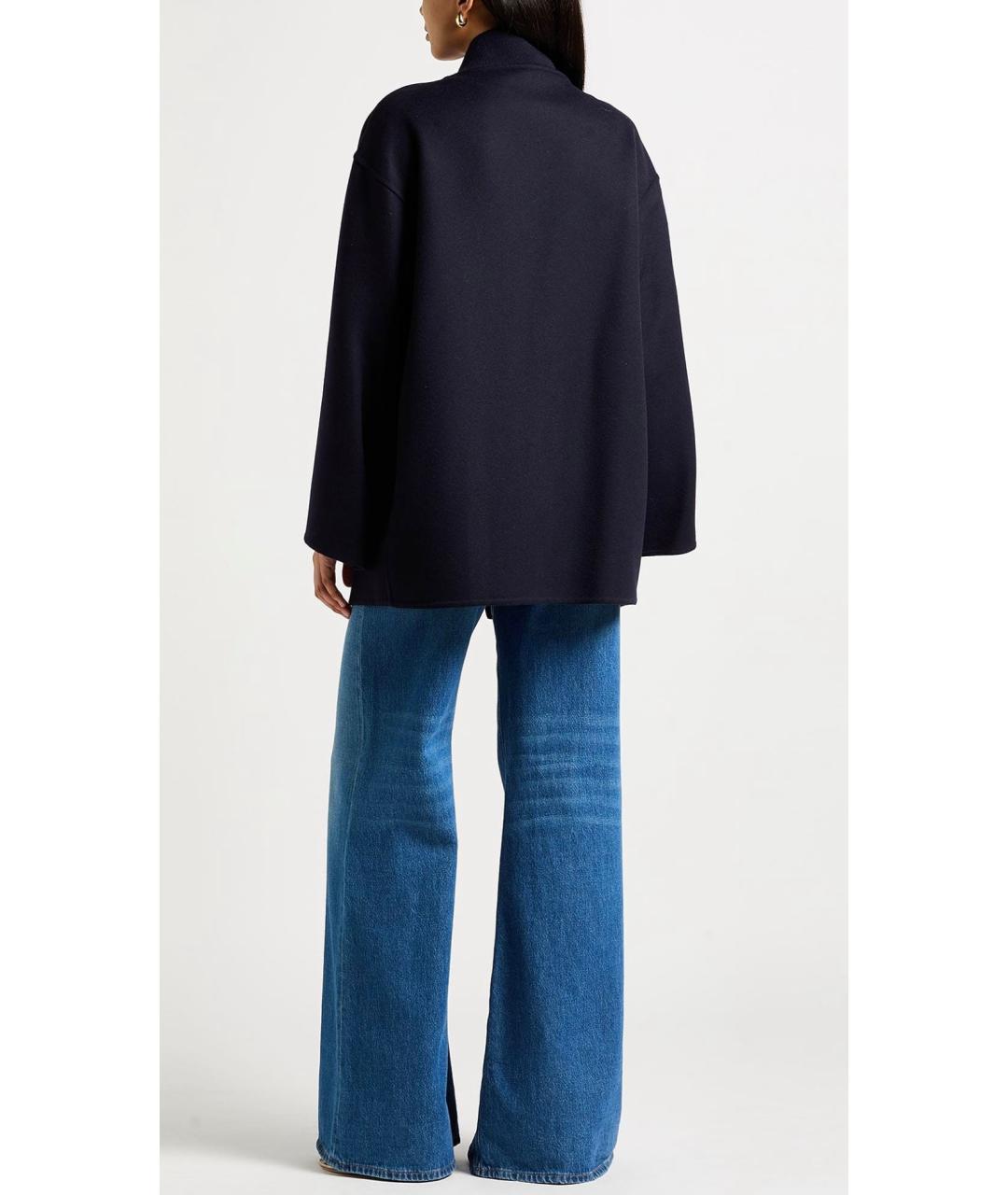 CELINE Темно-синее кашемировое пальто, фото 3