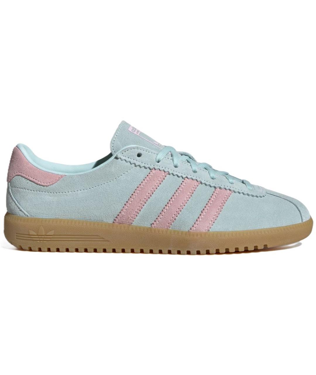 ADIDAS Бирюзовые замшевые низкие кроссовки / кеды, фото 8