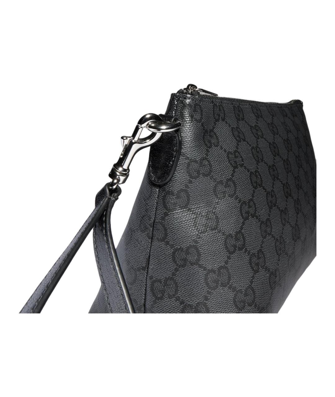 GUCCI Черная барсетка, фото 5