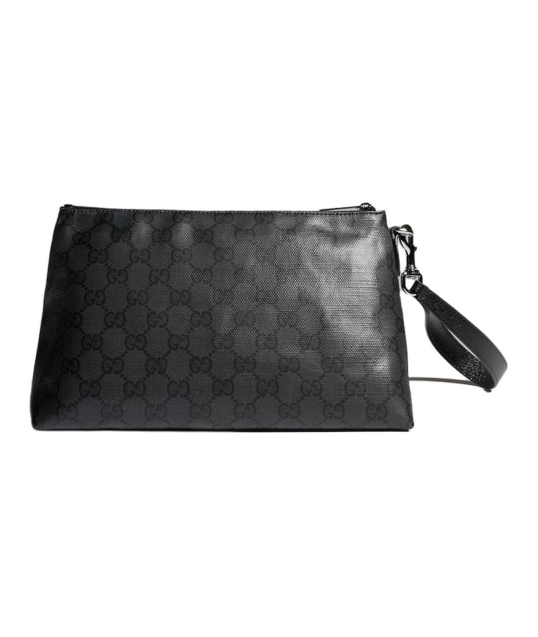 GUCCI Черная барсетка, фото 4