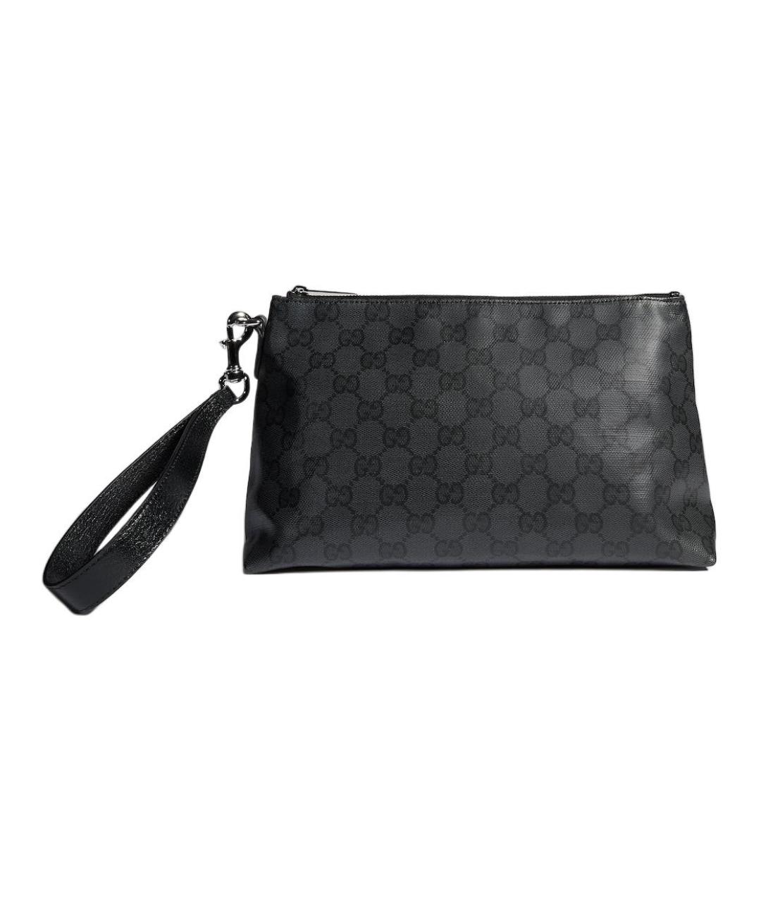 GUCCI Черная барсетка, фото 1