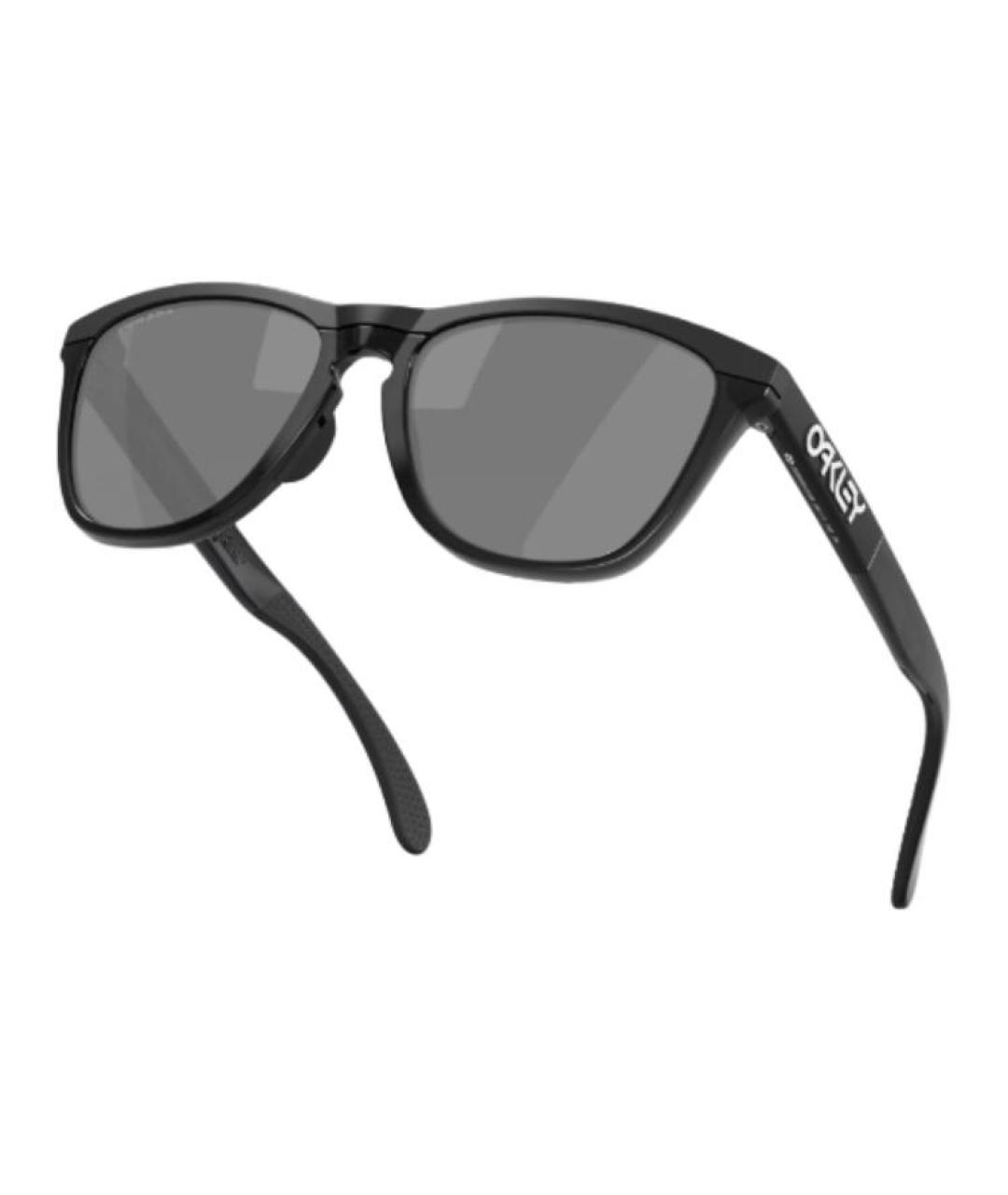 OAKLEY Черные пластиковые солнцезащитные очки, фото 5