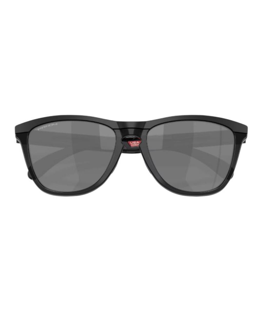 OAKLEY Черные пластиковые солнцезащитные очки, фото 4