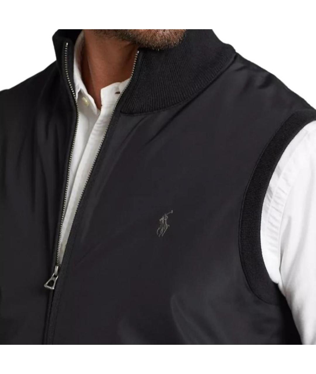 POLO RALPH LAUREN Черный жилет, фото 5