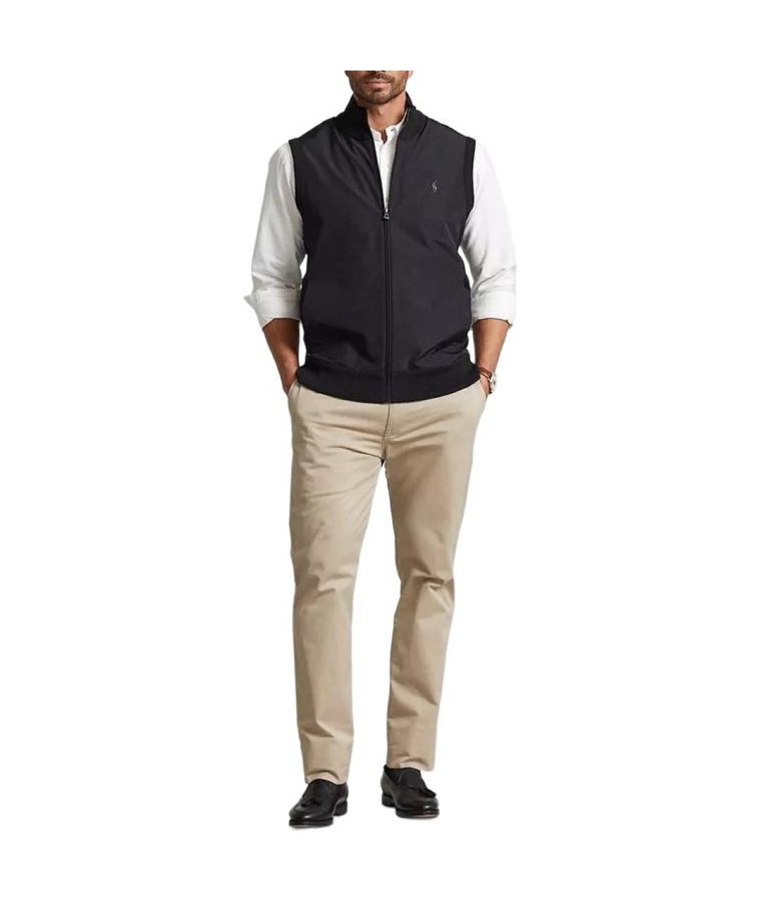 POLO RALPH LAUREN Черный жилет, фото 2