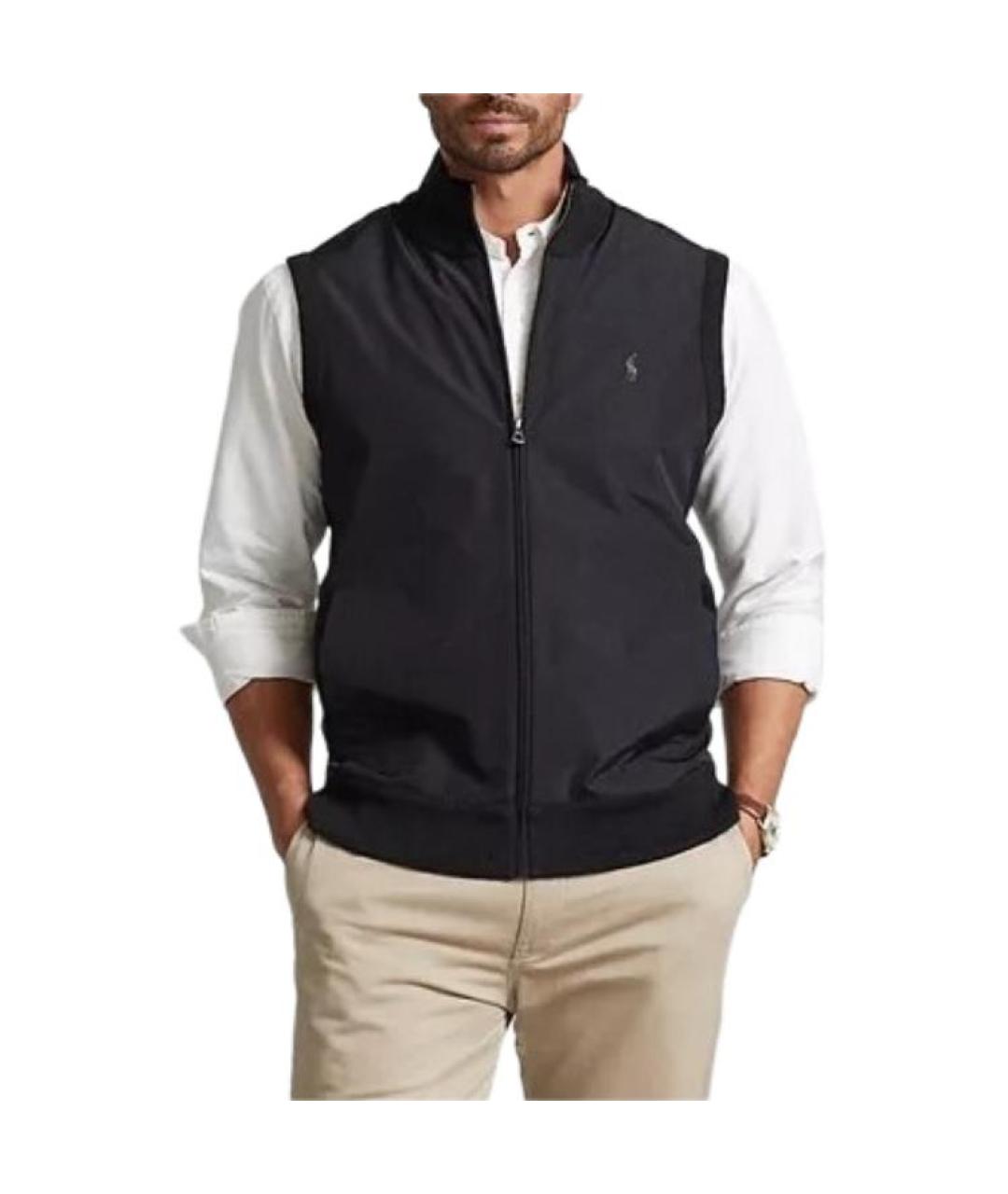 POLO RALPH LAUREN Черный жилет, фото 6