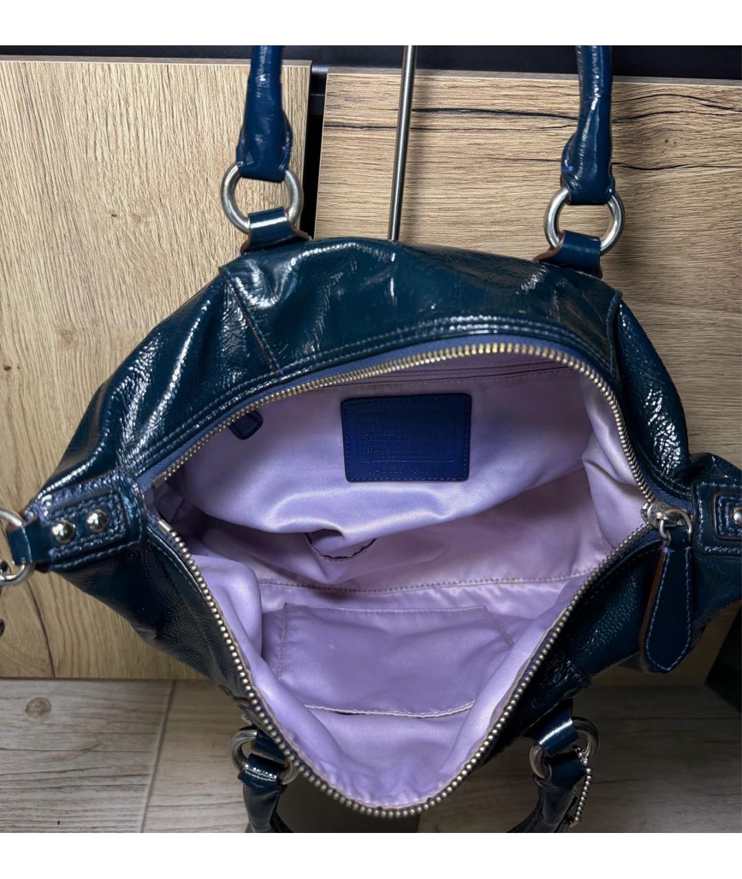 COACH Кожаная сумка тоут, фото 5