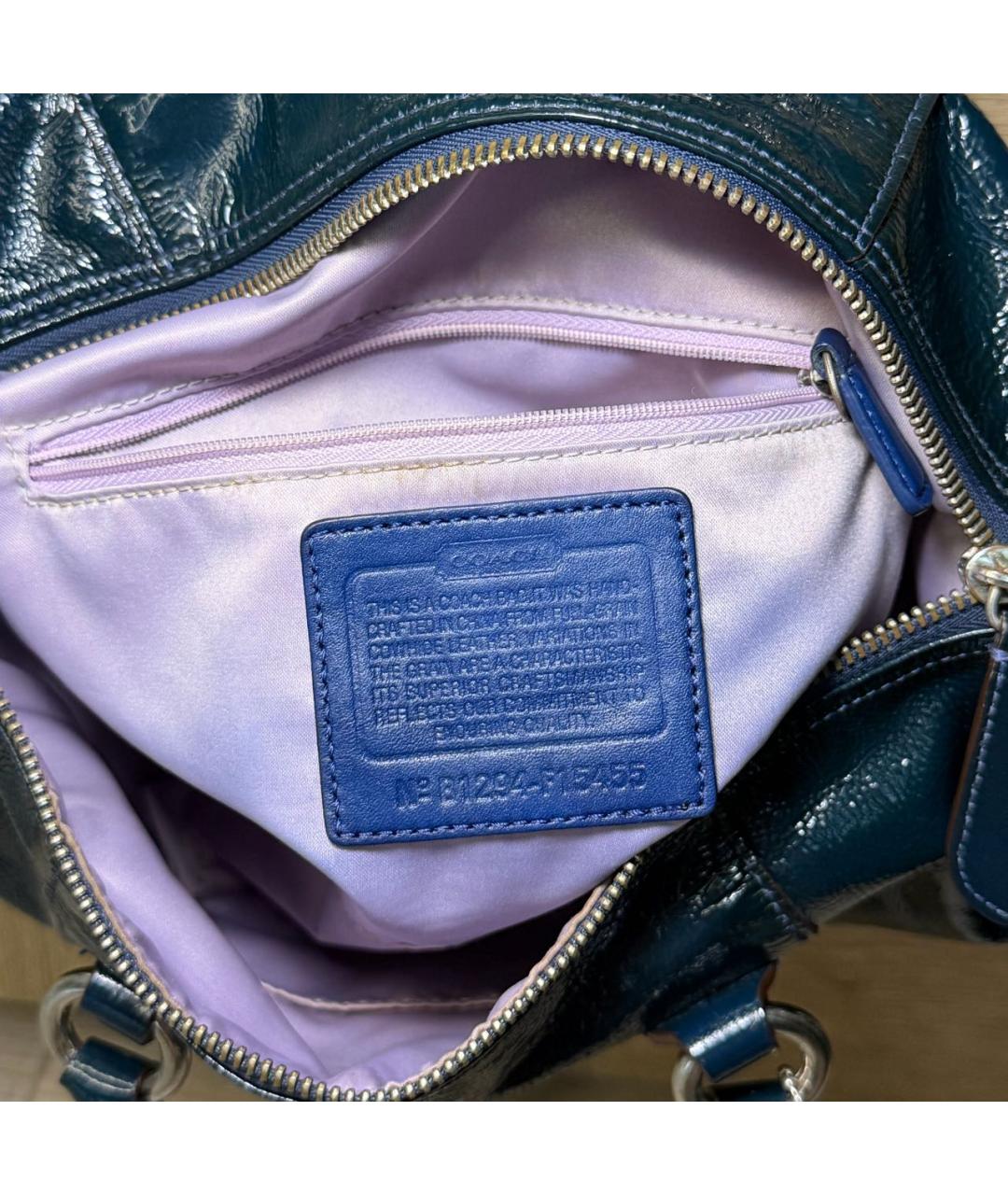 COACH Кожаная сумка тоут, фото 6