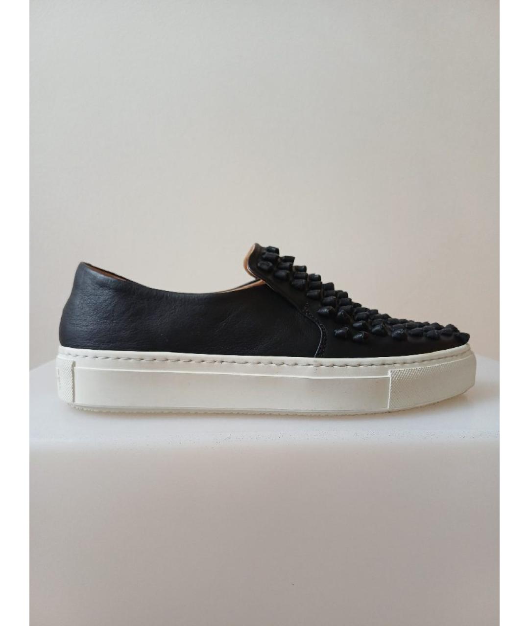 FRATELLI ROSSETTI Черные кожаные лоферы, фото 9