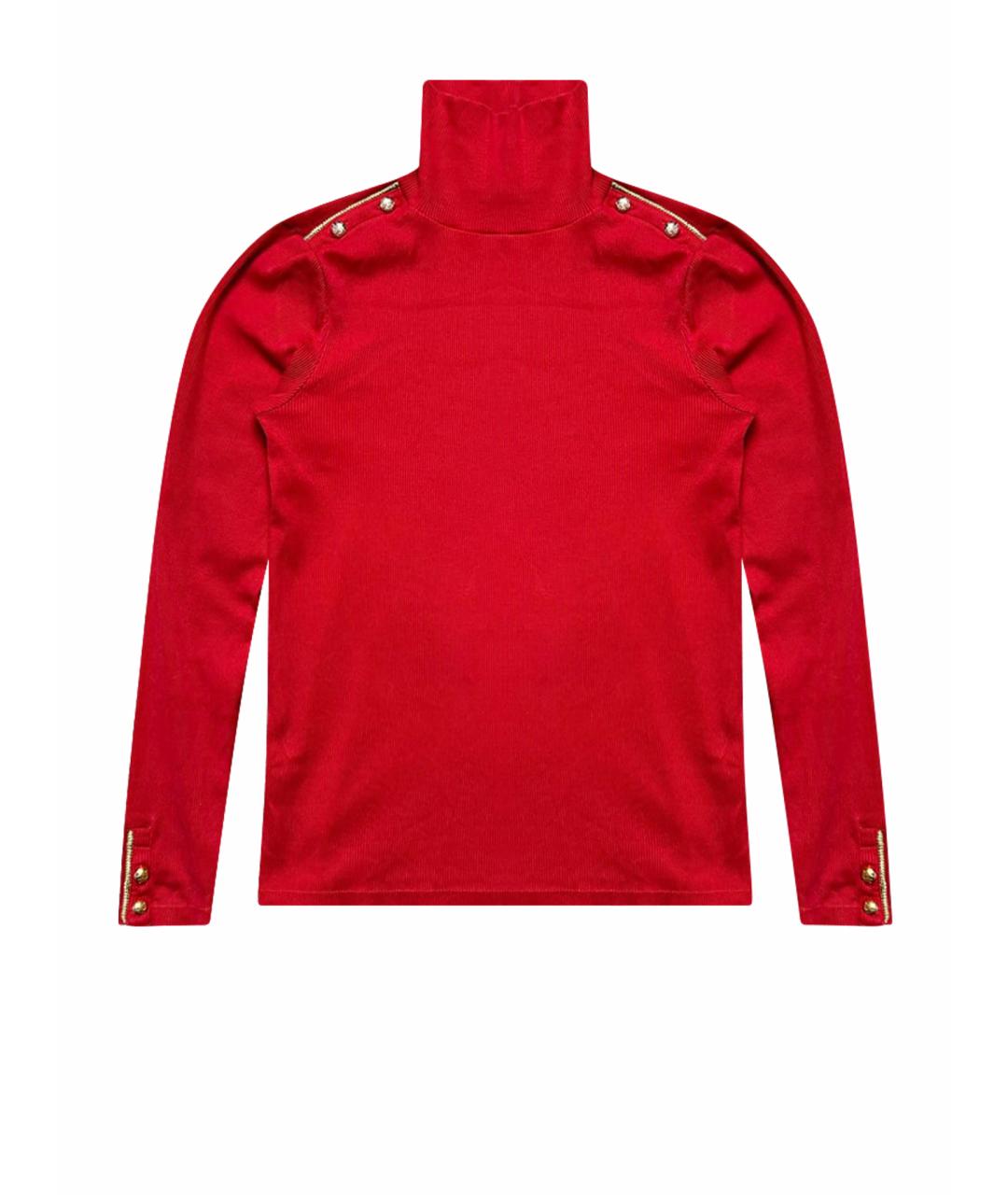 RALPH LAUREN Красный джемпер / свитер, фото 1