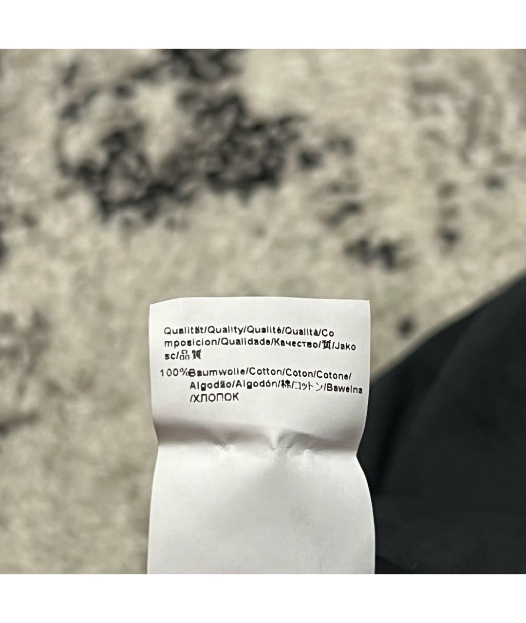 HUGO BOSS Антрацитовое хлопковое поло с коротким рукавом, фото 8