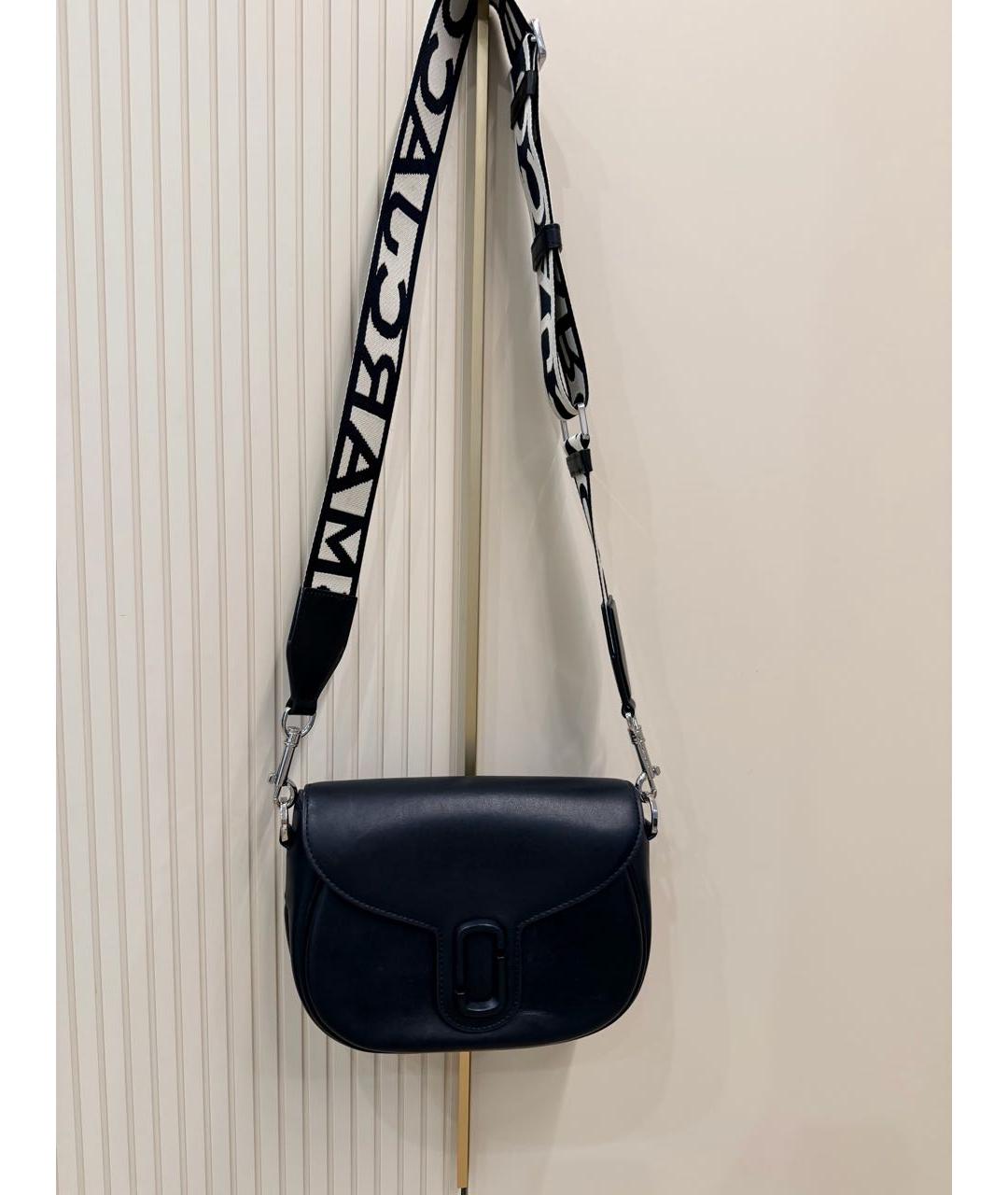 MARC JACOBS Черная кожаная сумка через плечо, фото 2