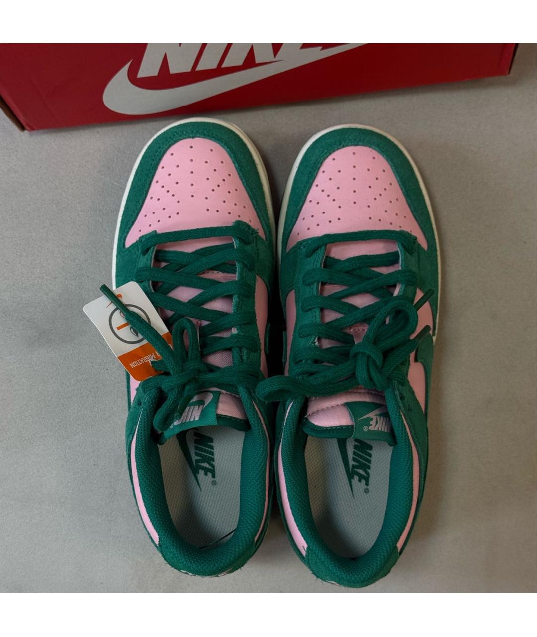 NIKE Зеленые замшевые кеды, фото 3