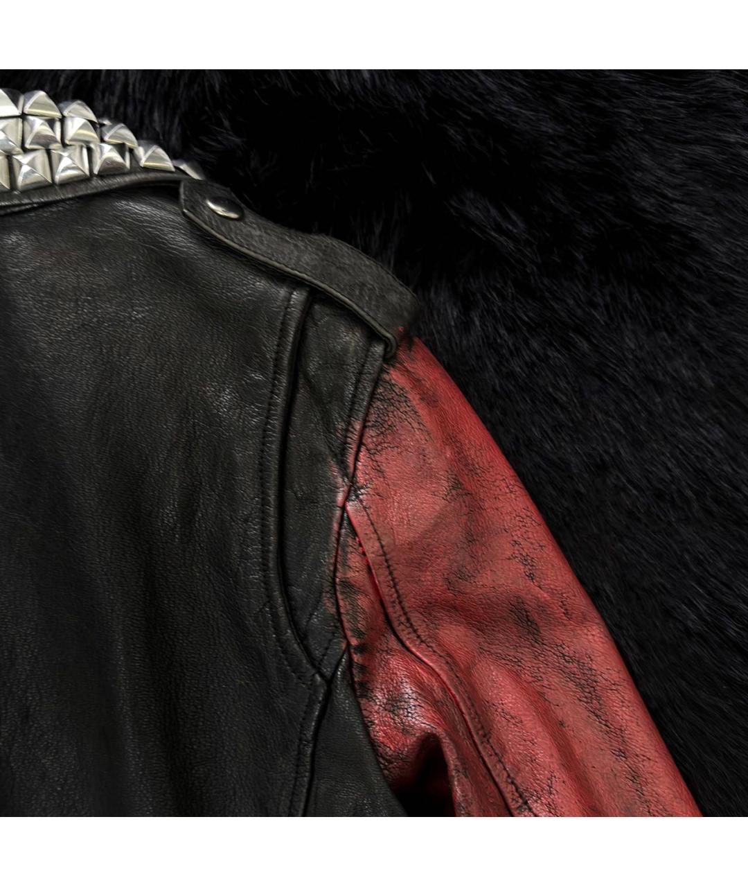 BALMAIN Кожаная куртка, фото 4