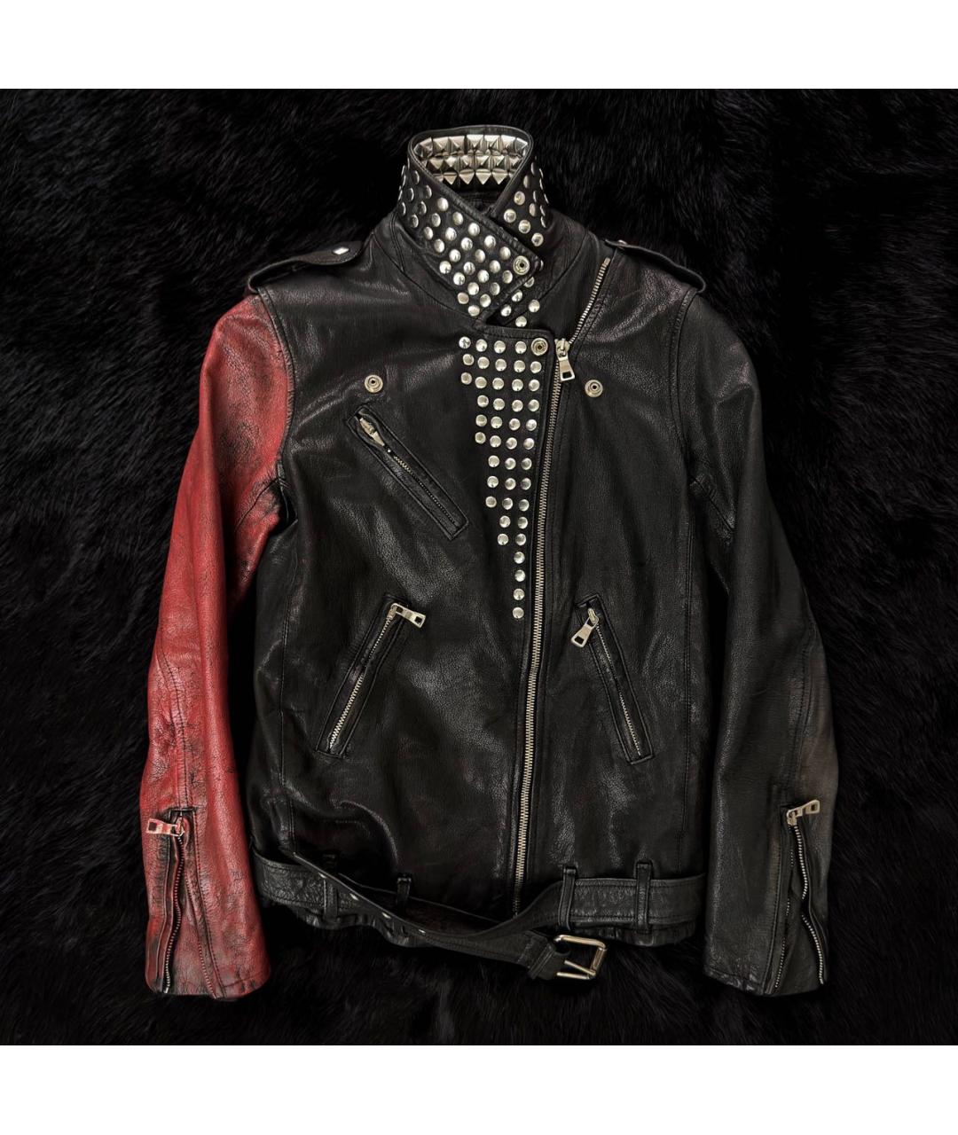 BALMAIN Кожаная куртка, фото 2