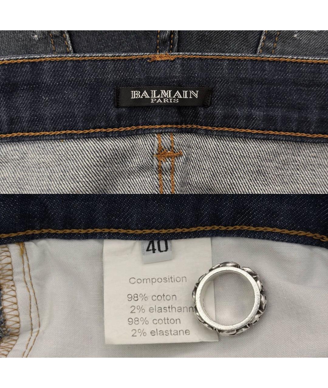 BALMAIN Джинсы клеш, фото 6