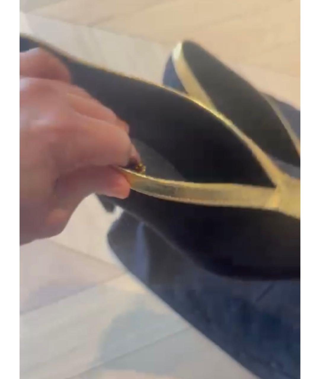 CHANEL Черные туфли, фото 6