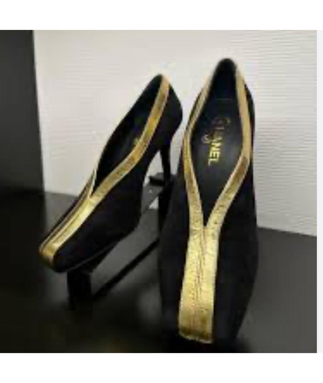 CHANEL Черные туфли, фото 4