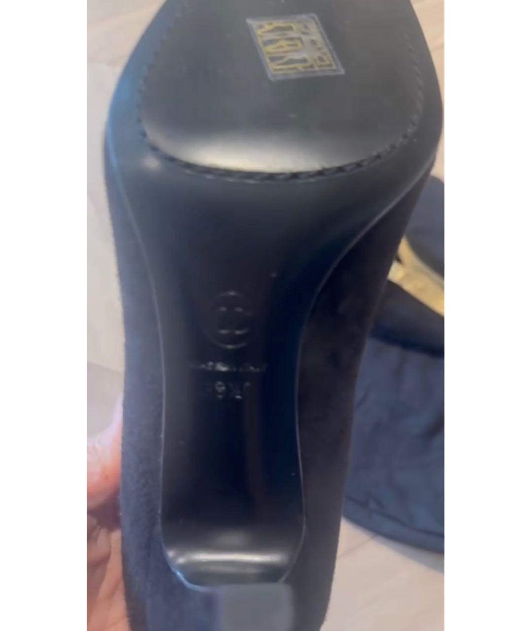 CHANEL Черные туфли, фото 5