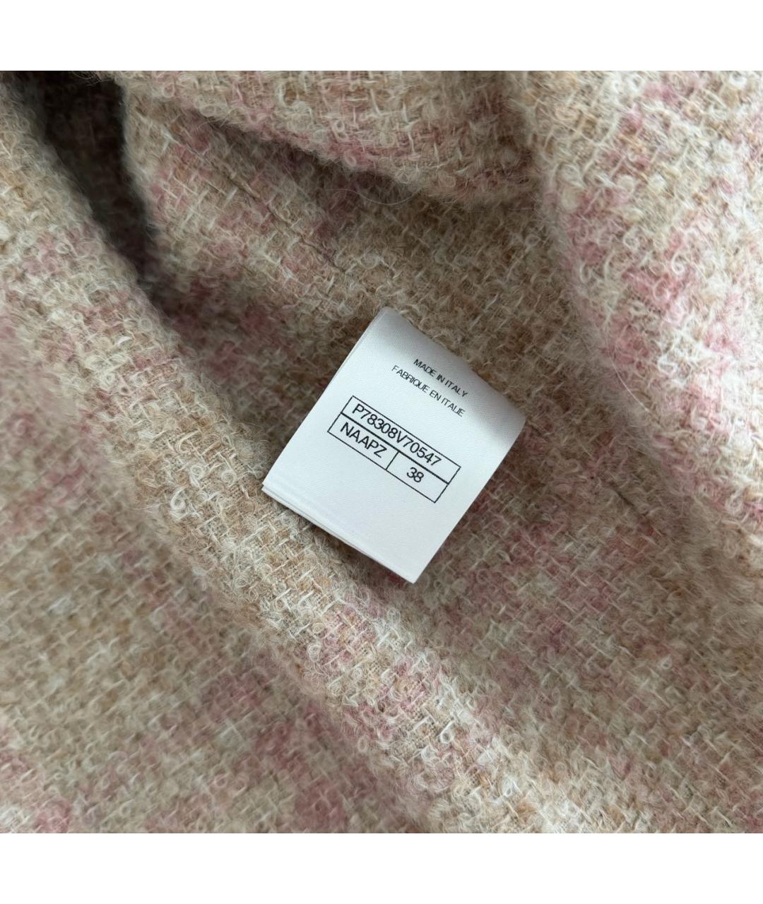 CHANEL Голубой деним жакет/пиджак, фото 5