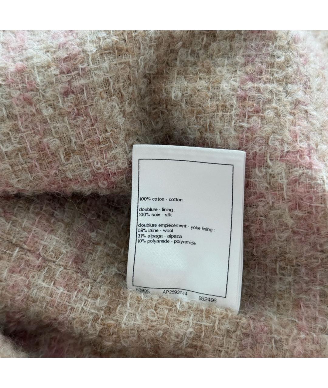 CHANEL Голубой деним жакет/пиджак, фото 4