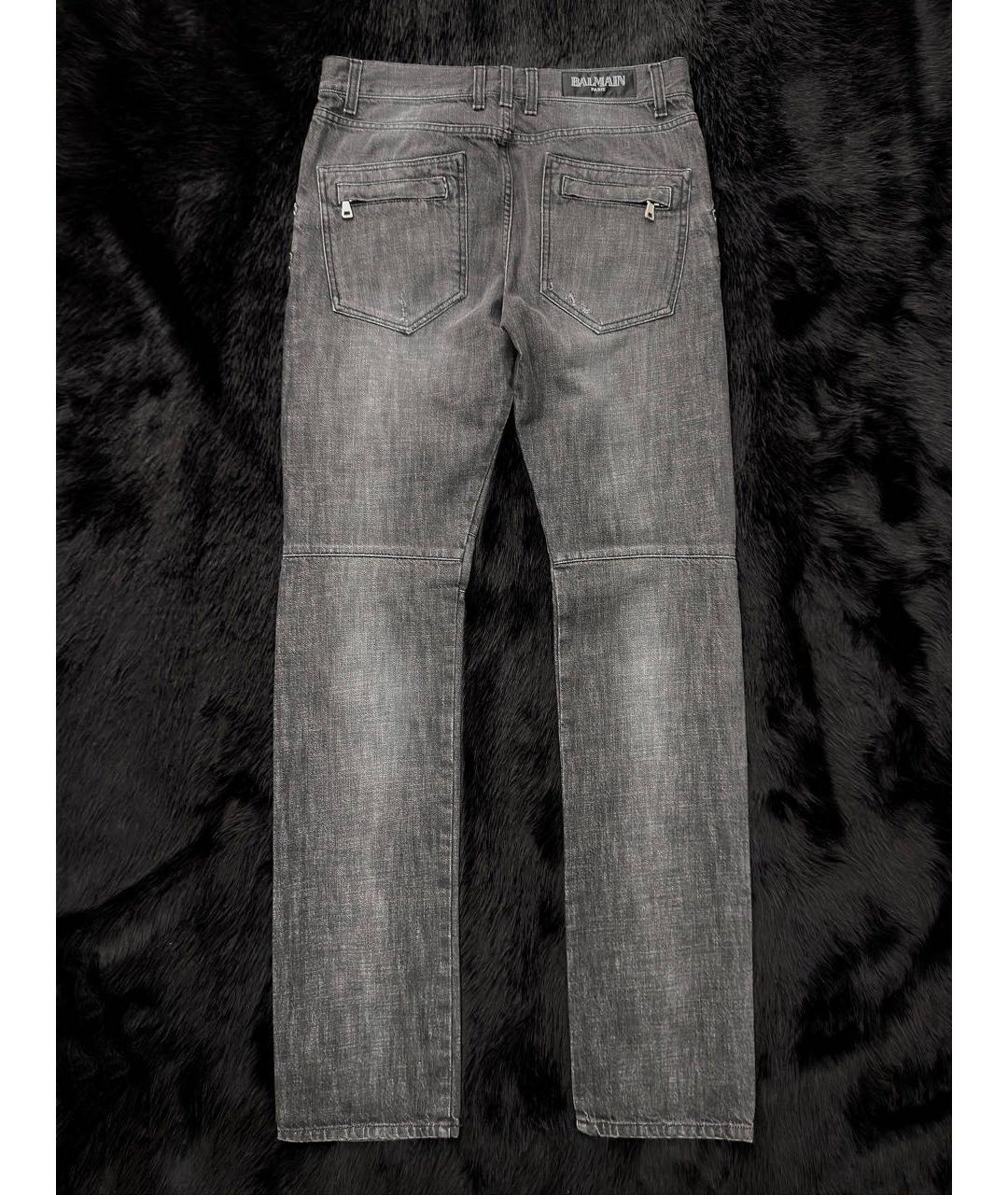 BALMAIN Прямые джинсы, фото 2
