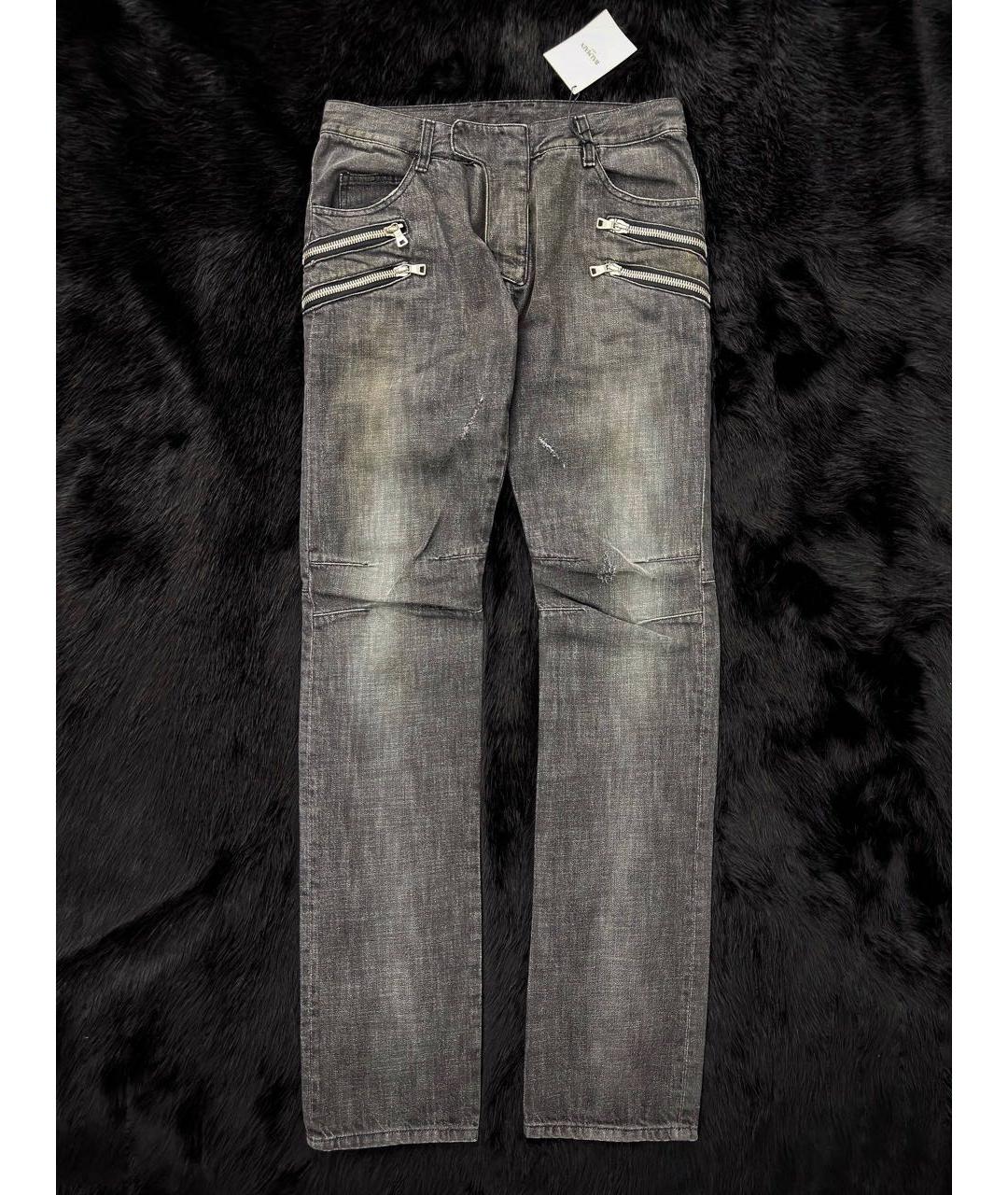 BALMAIN Прямые джинсы, фото 6