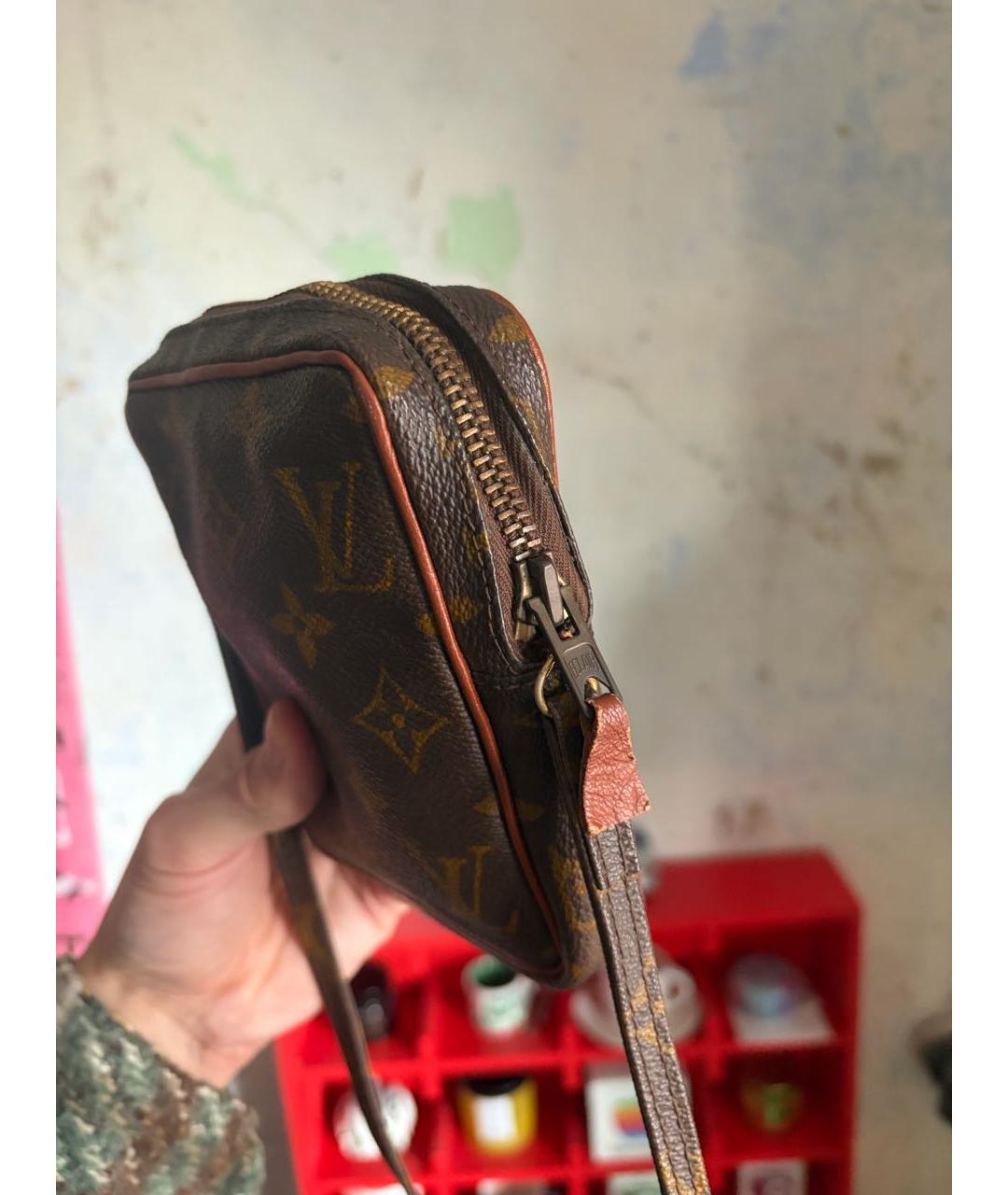 LOUIS VUITTON Коричневая сумка через плечо, фото 2