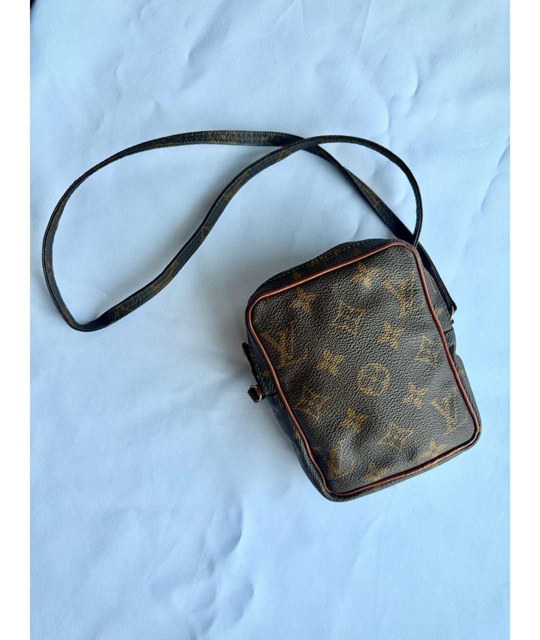 LOUIS VUITTON Коричневая сумка через плечо, фото 7