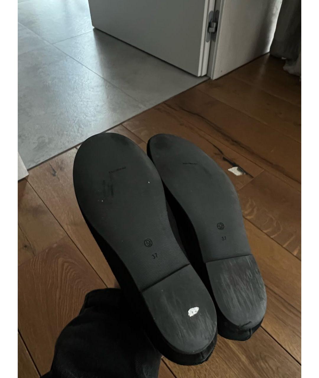 THE ROW Коричневые замшевые балетки, фото 7