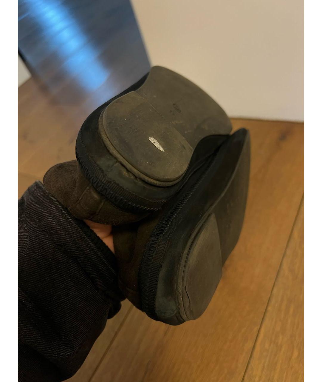 THE ROW Коричневые замшевые балетки, фото 4