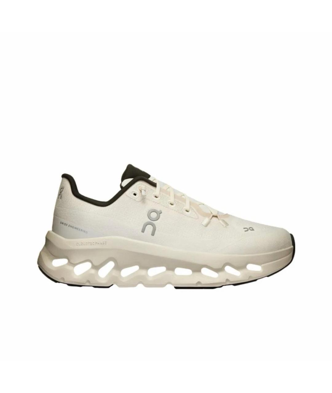 ON Бежевые текстильные кроссовки, фото 5