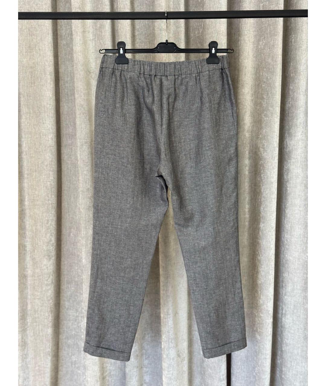 FABIANA FILIPPI Серый костюм с брюками, фото 7