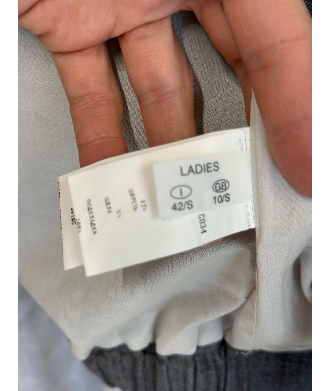 FABIANA FILIPPI Серый костюм с брюками, фото 5