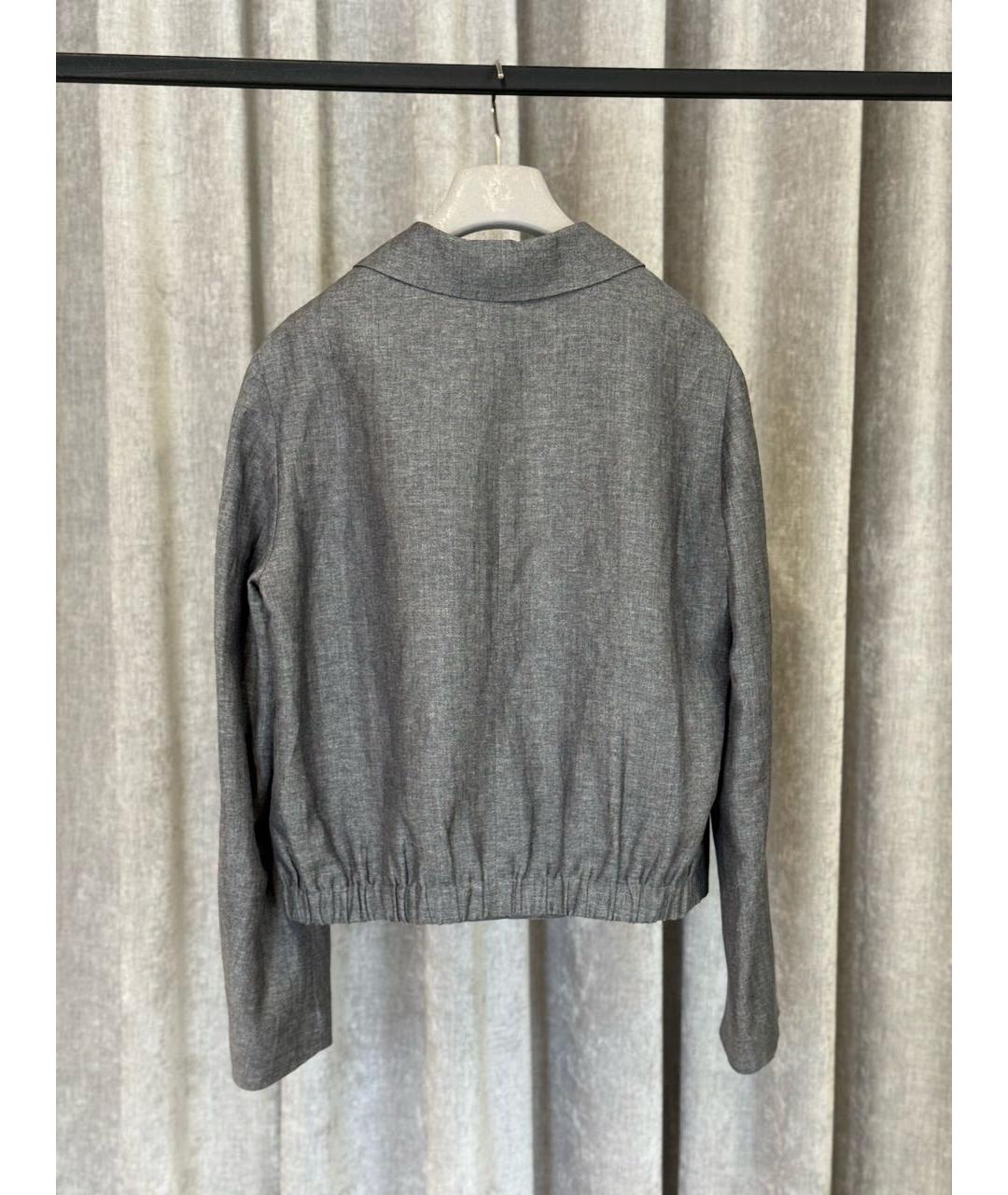 FABIANA FILIPPI Серый костюм с брюками, фото 4