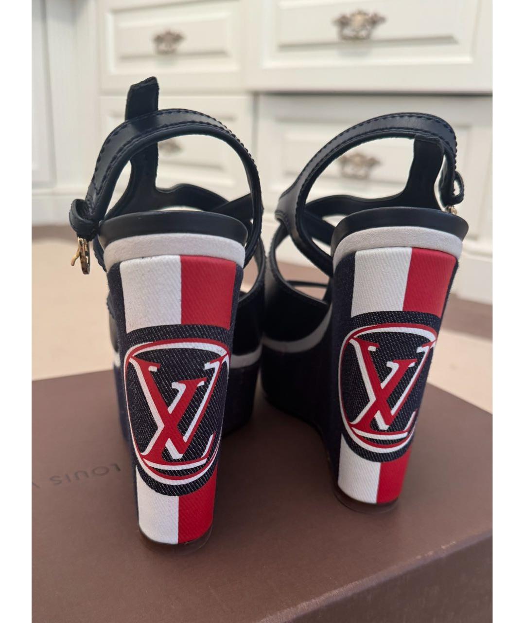 LOUIS VUITTON Босоножки, фото 4