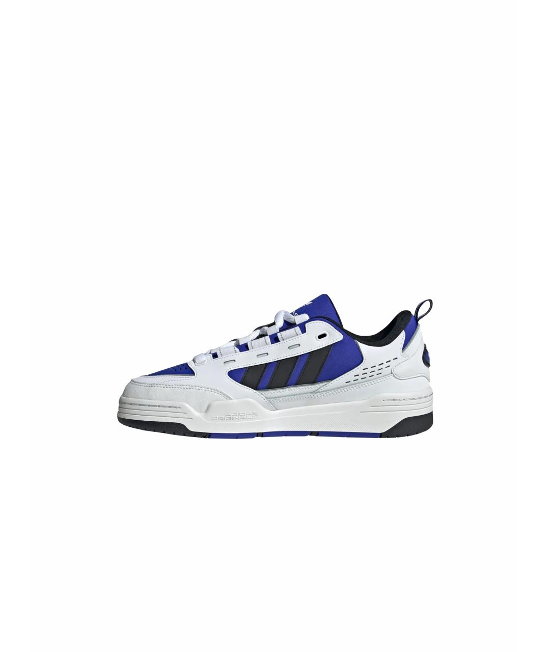 ADIDAS Синие низкие кроссовки / кеды из искусственной кожи, фото 6