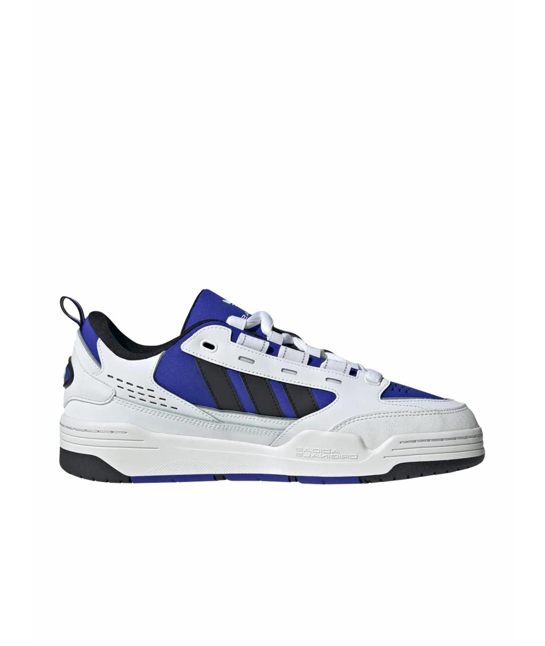 ADIDAS Синие низкие кроссовки / кеды из искусственной кожи, фото 1
