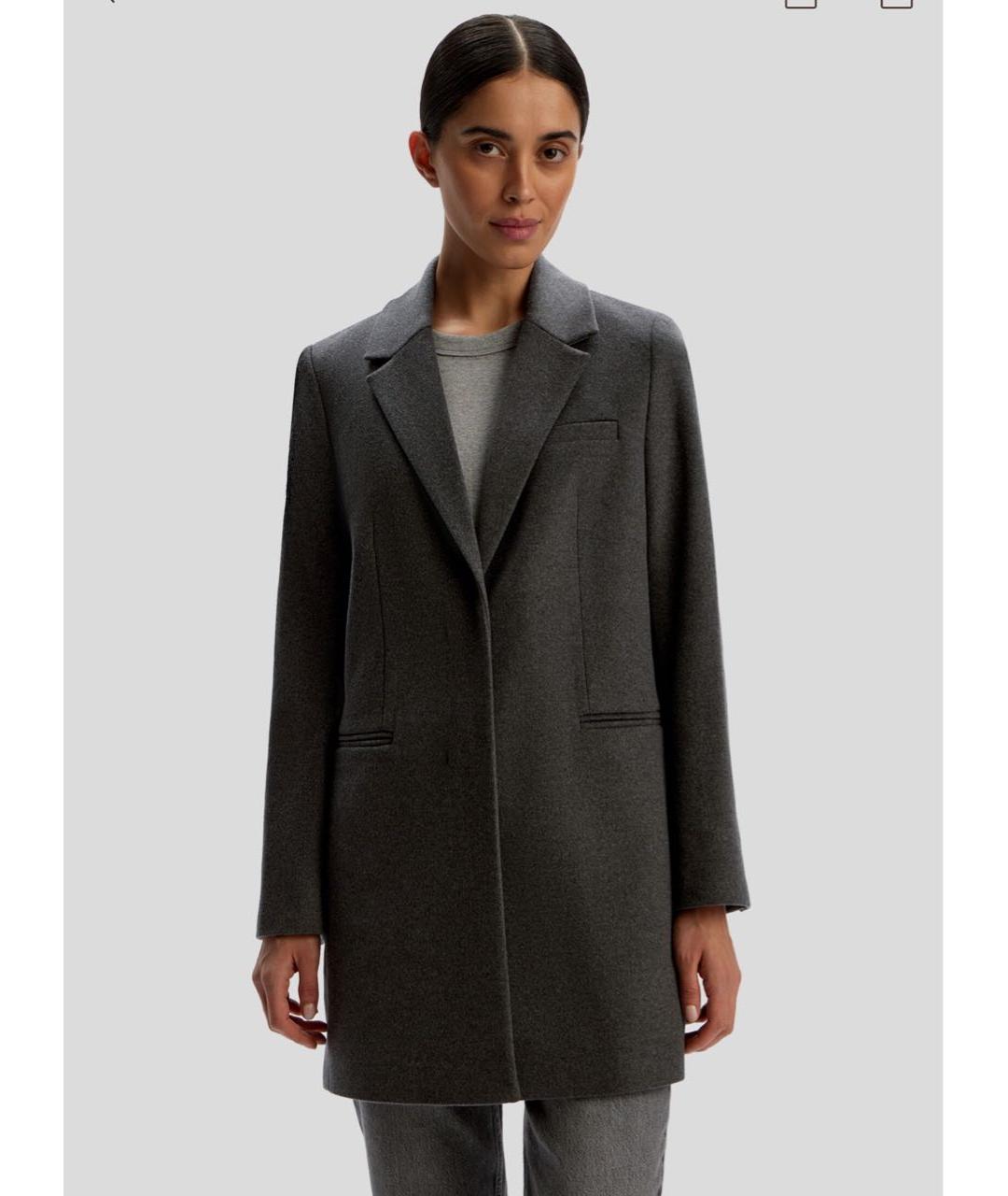 12 STOREEZ Антрацитовый шерстяной жакет/пиджак, фото 5